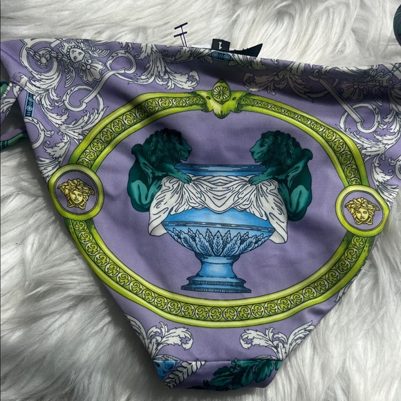 Versace Barocco Mosaic printed Multiple Bikini Bottom Women’s Size (1) X-Small